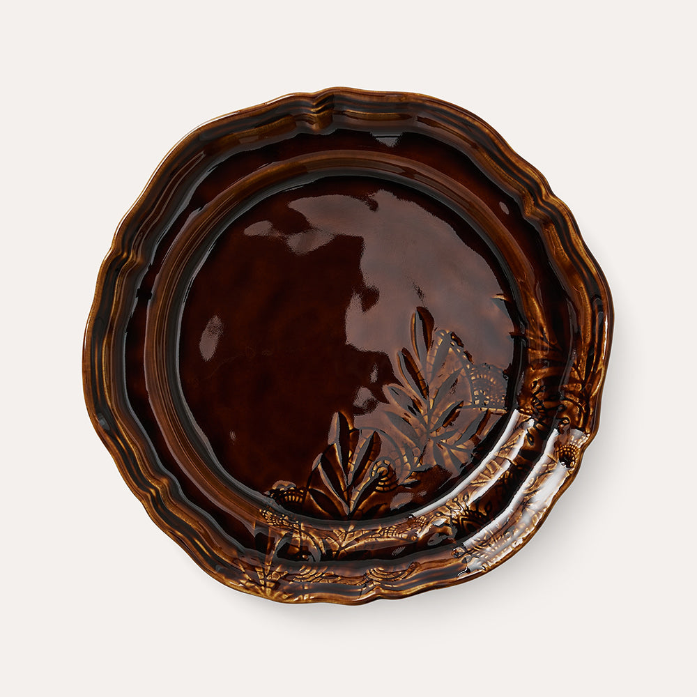 Tallerken 28 cm Coffee