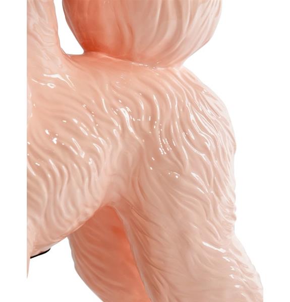 Table lamp pink poodle 74 cm