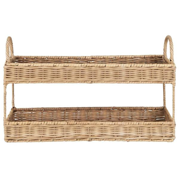 Two-tiered serving platter
