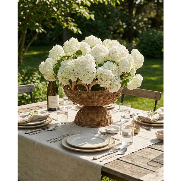 Basket bowl with scallop 30 cm