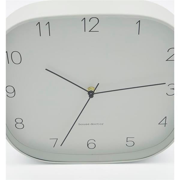 Veggklokke Shape hvit
