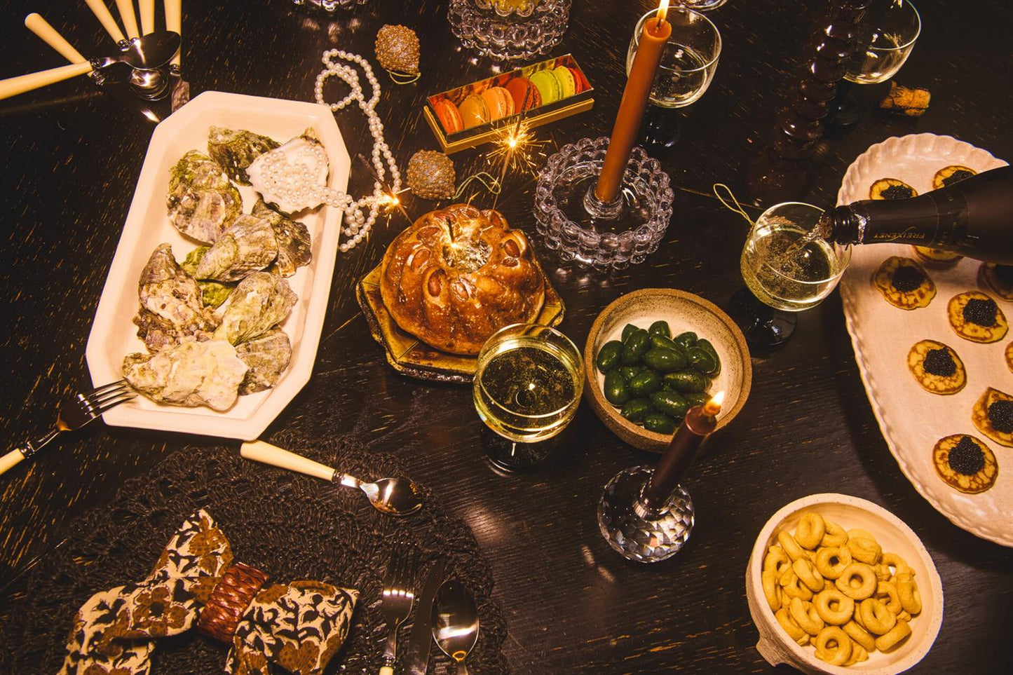 Lumi lysestake krystall 7 cm