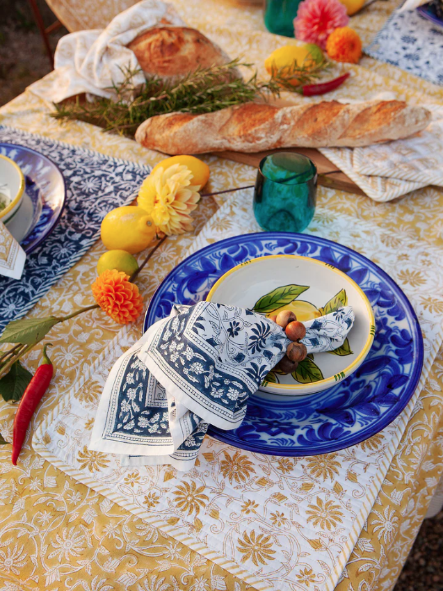 Serviett Margerita Navy Blue 50x50 cm