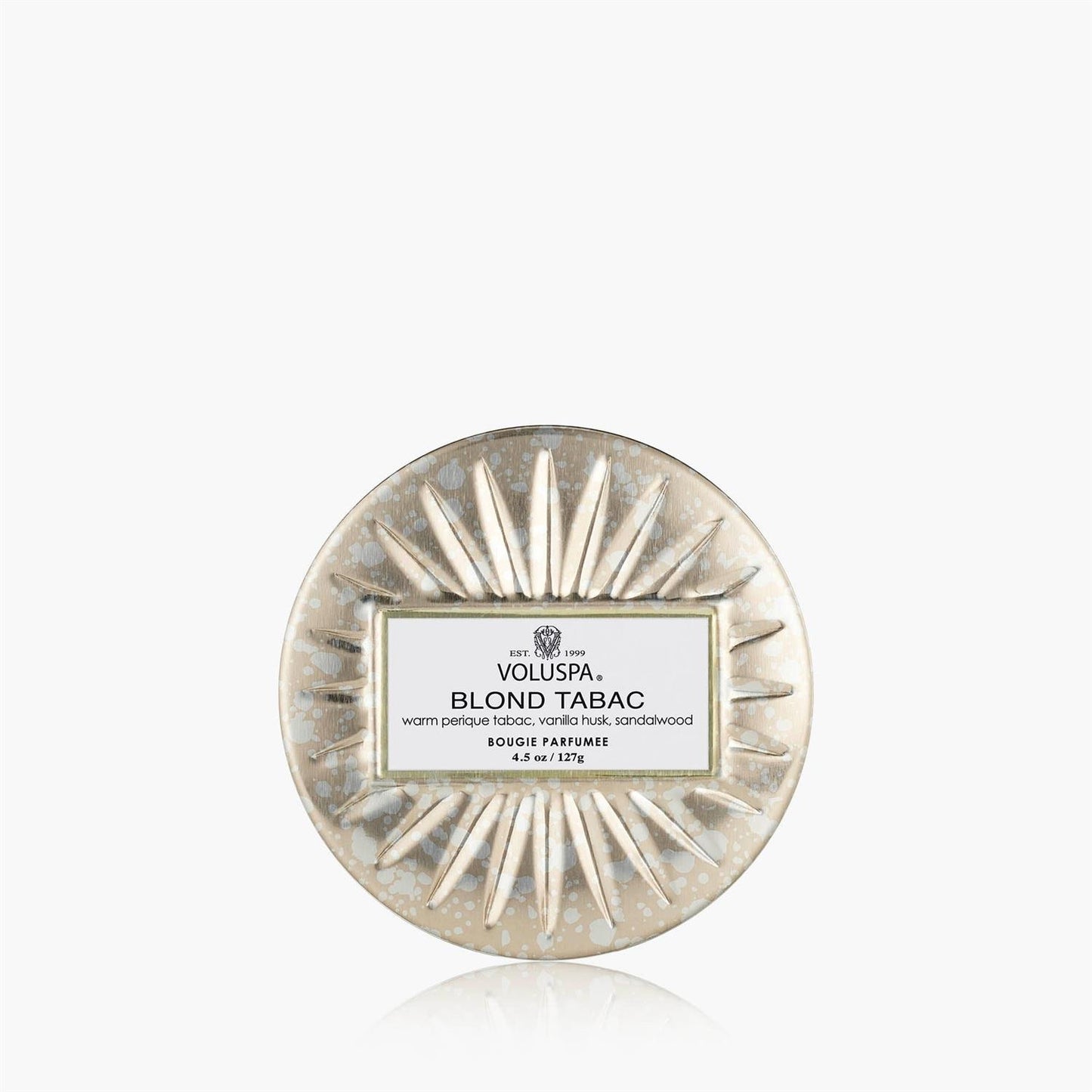 Blond Tabac Mini Tin Candle 25 Timer