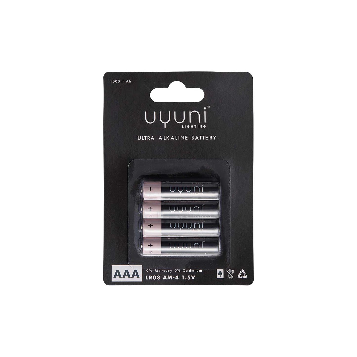 Battery AAA 4 pk