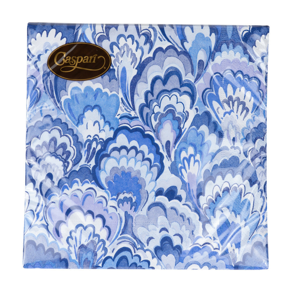 Serviett lunch Marbled Ceramica Indigo