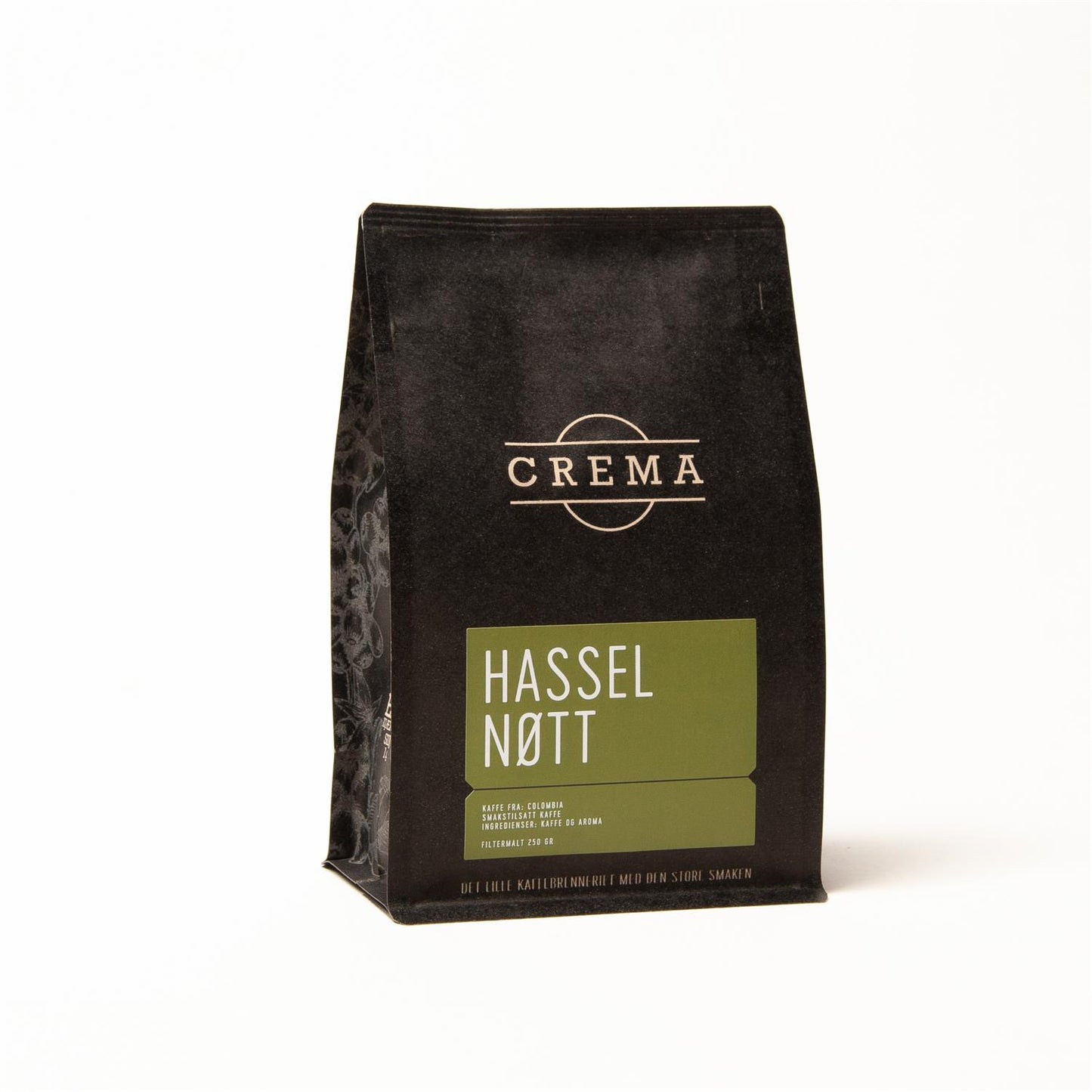 Hasselnøtt kaffe filtermalt 250 gram