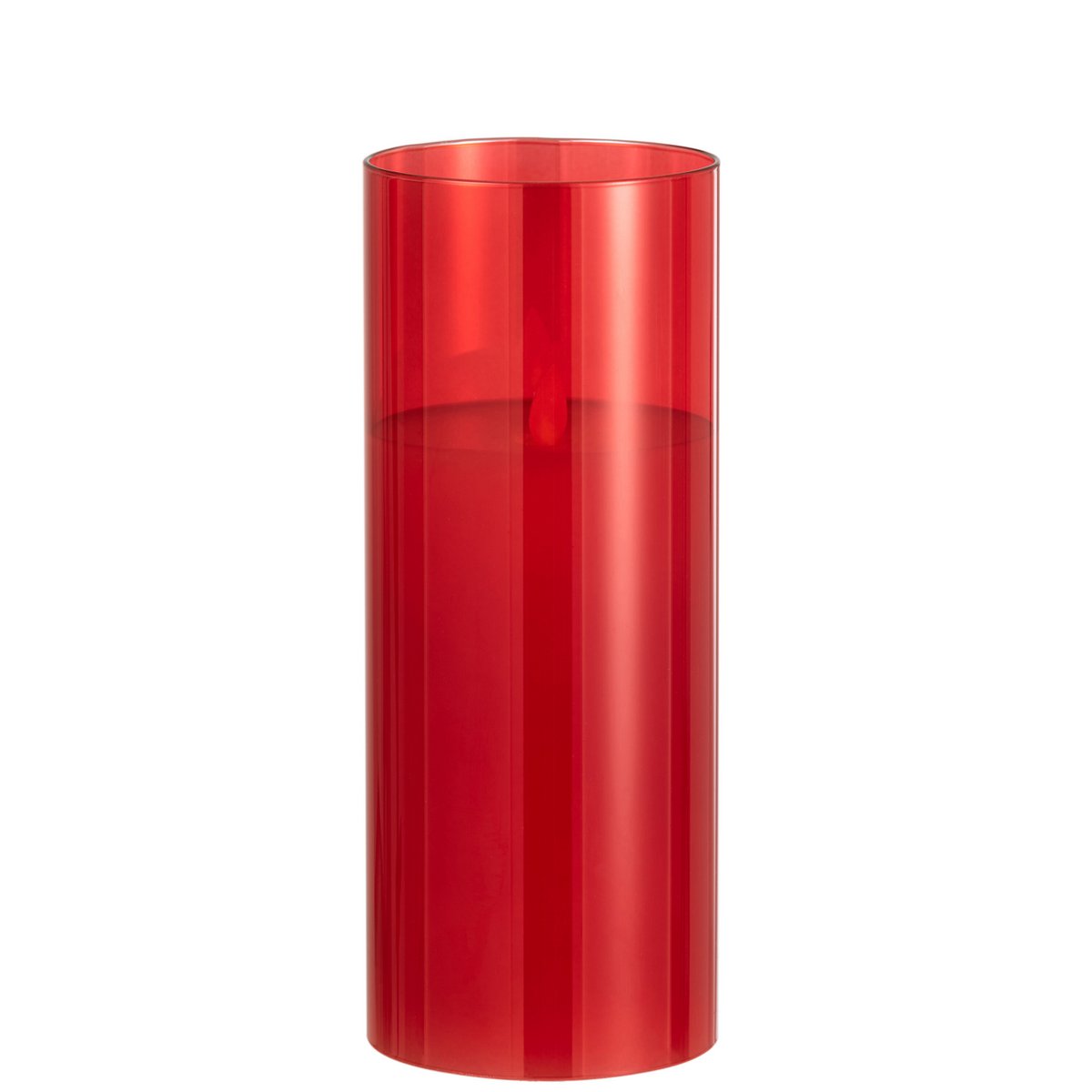 LED lampe shining glass red