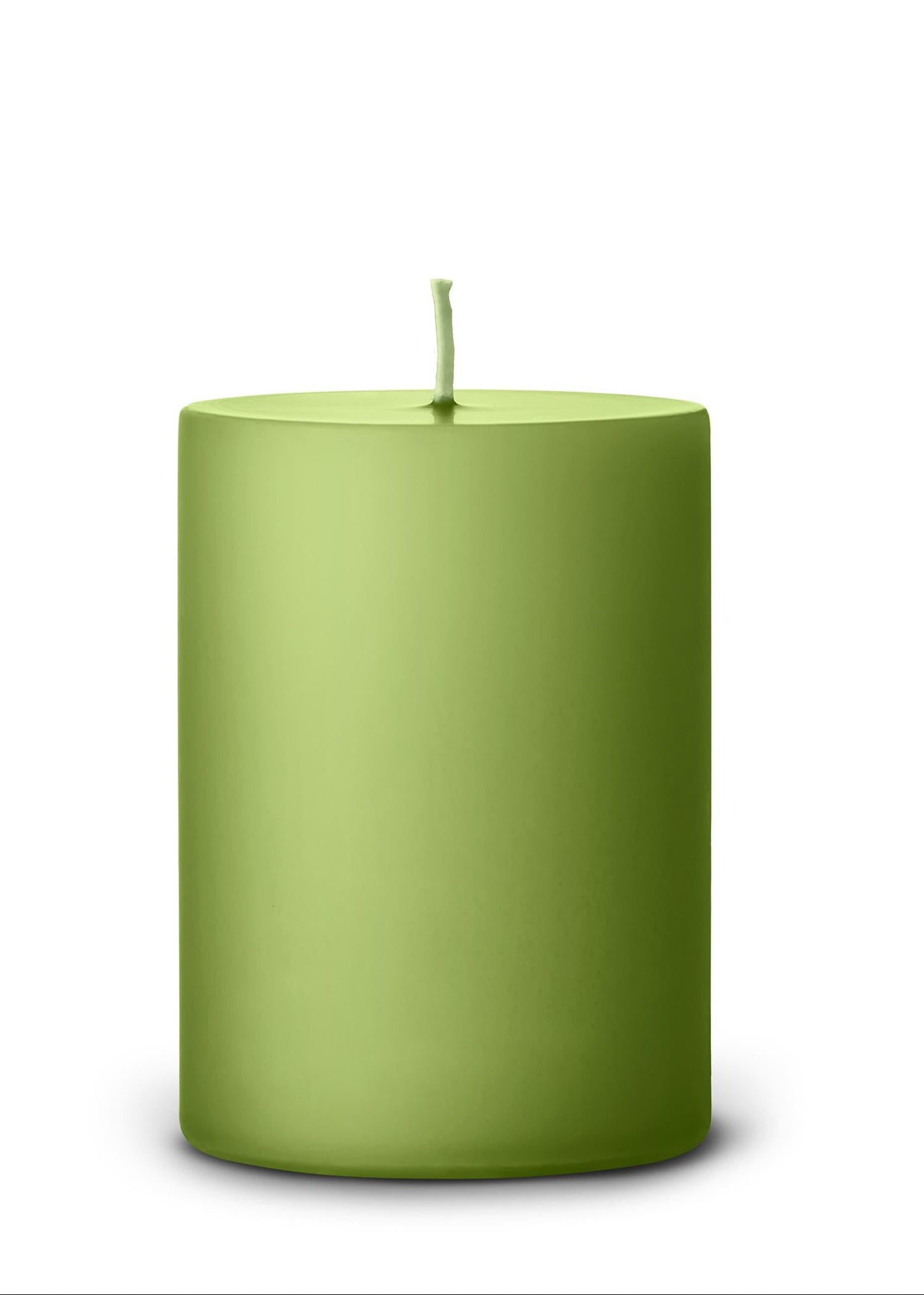 35 Apple Bite Pillar Candle 7x10 cm