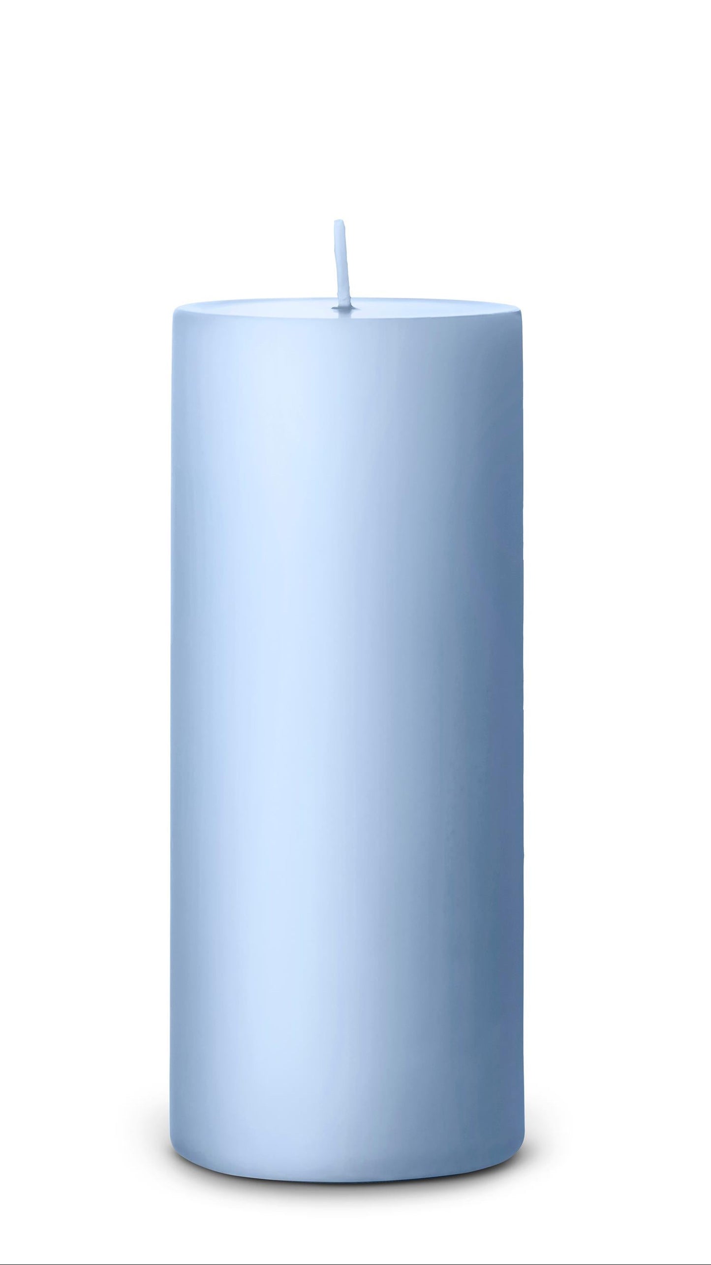 05 Icy Lavender Pillar Candle 6x15 cm