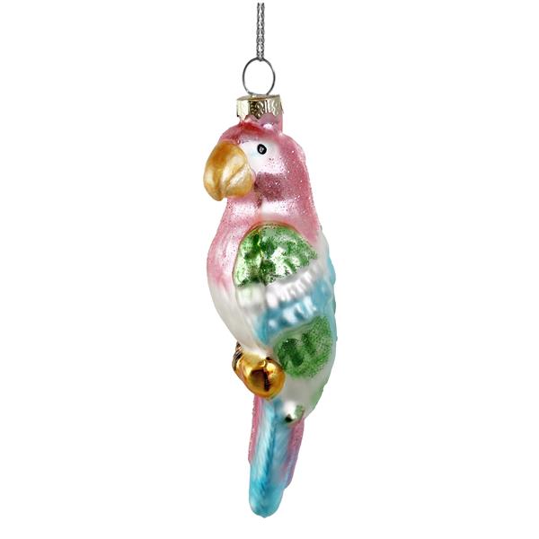 Christmas tree ornament parrot 13 cm