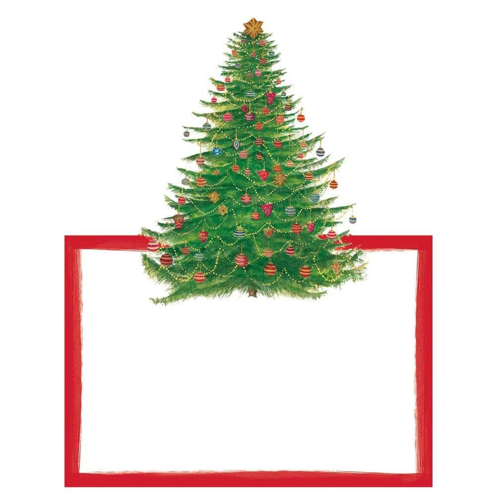 Place Cards Glittering Tree 8 pcs