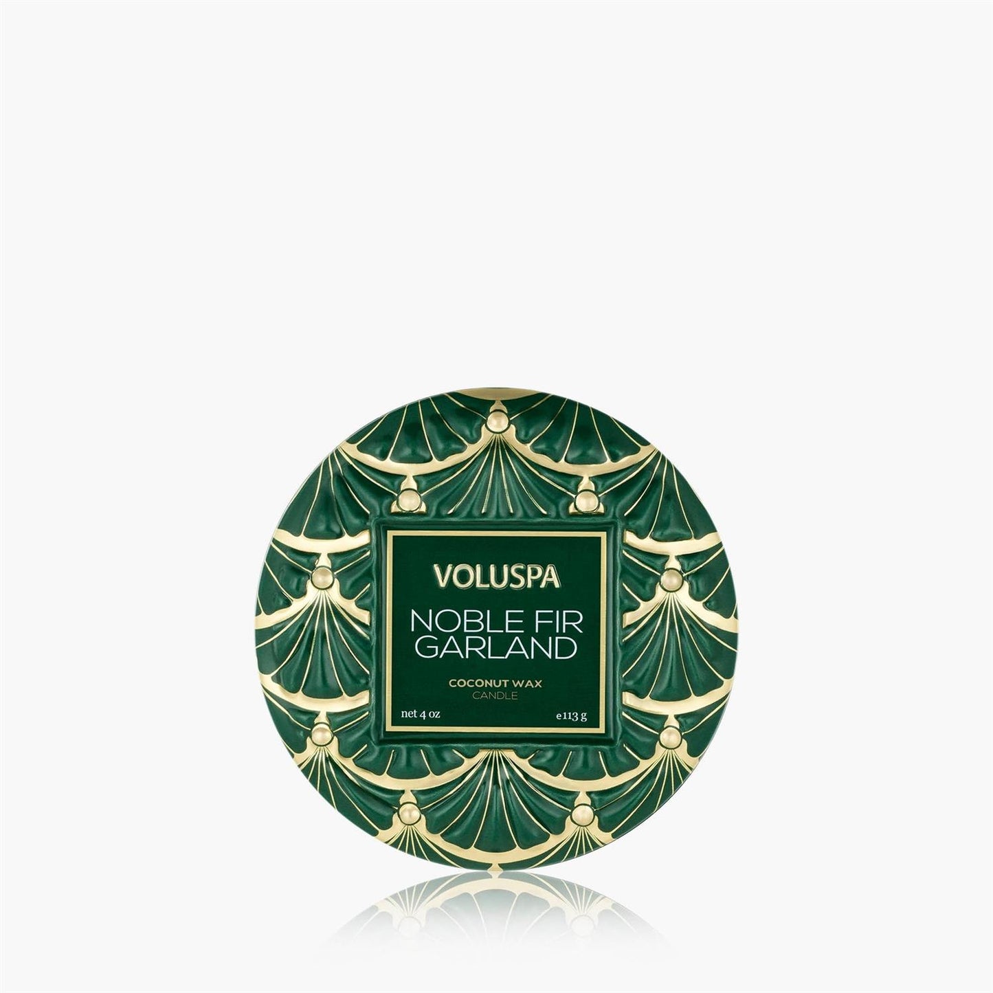 Noble Fir Garland Mini Tin Candle 25 Timer