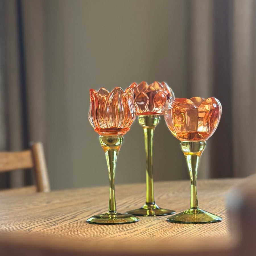 Telysholder Rose small orange