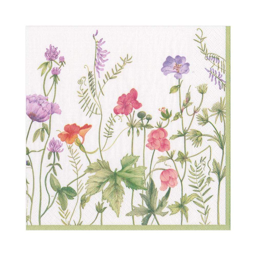 Napkin Coffee French Floral