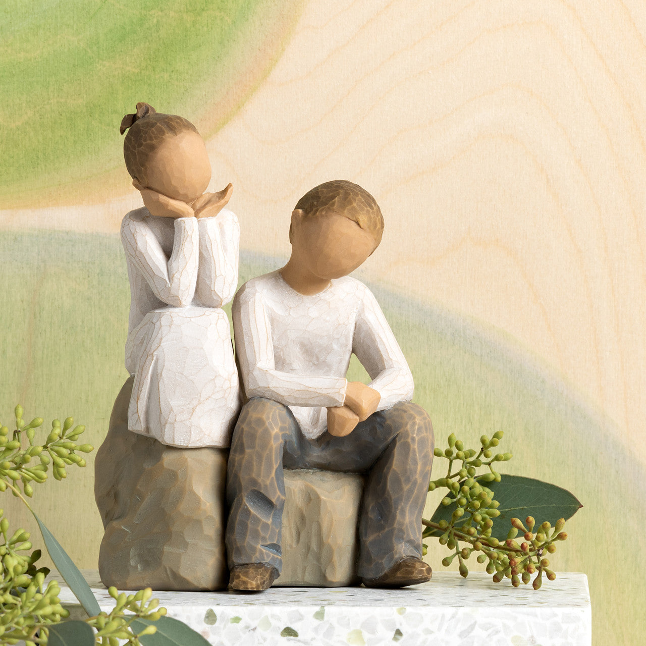 Figur Brother and Sister 14 cm