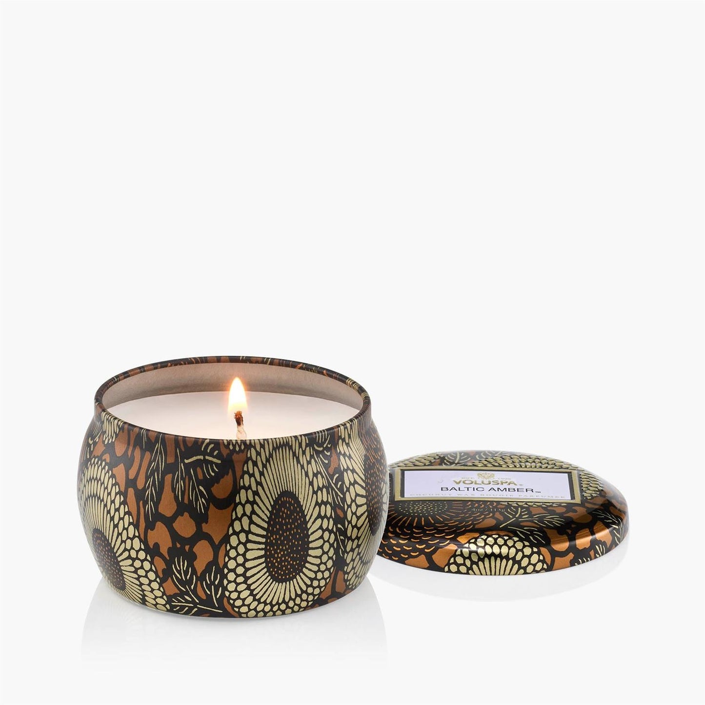 Baltic Amber Mini Tin Candle 25 Timer