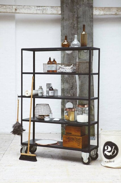 Shelf iron 92x210x31 cm