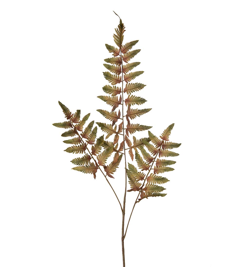 Ormeblad gren grønn 100 cm