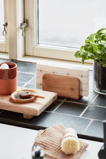 Serviettholder stående akasietre