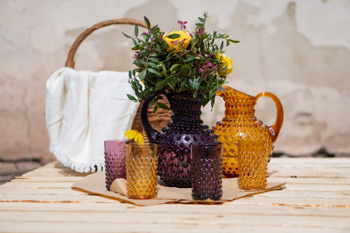 Hobnail Karaffel 2L Violet