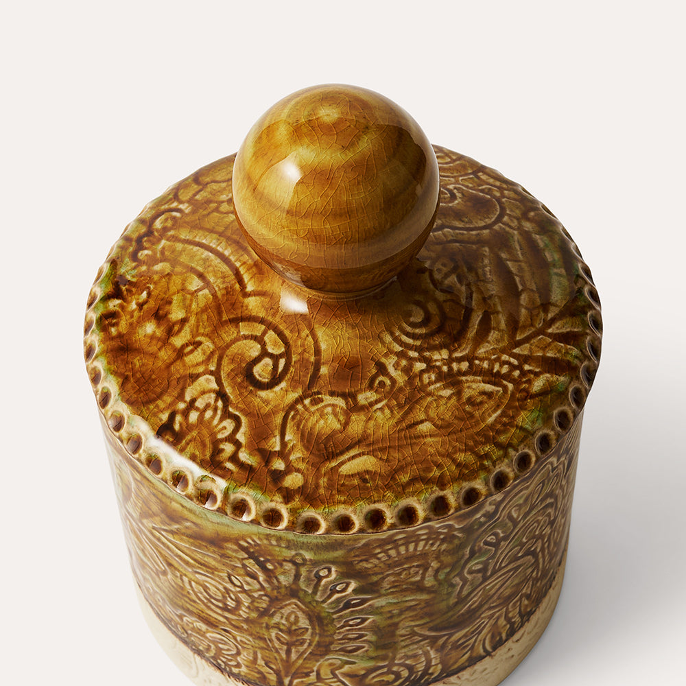 Tea Caddy Pineapple