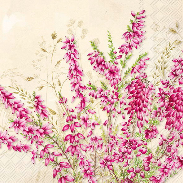 Serviett lunch heather cream