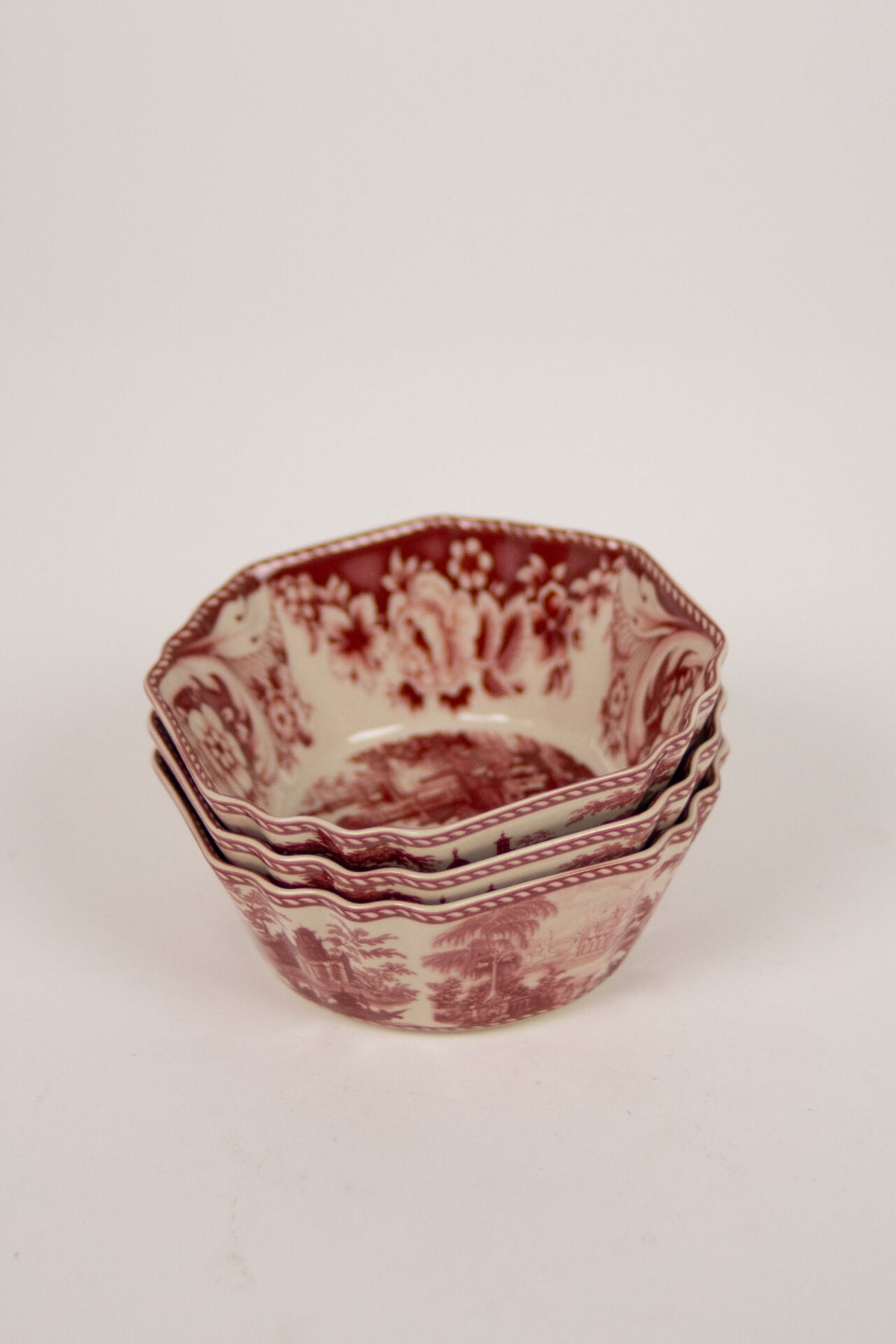 Estelle bowl red 12 cm