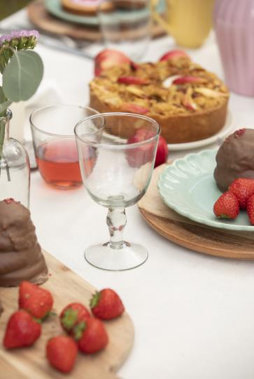 Tallerken Mynte Green Tea 19 cm