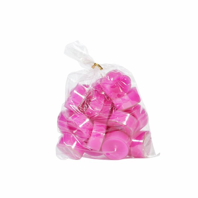 Tealights cerise pink 20 pcs