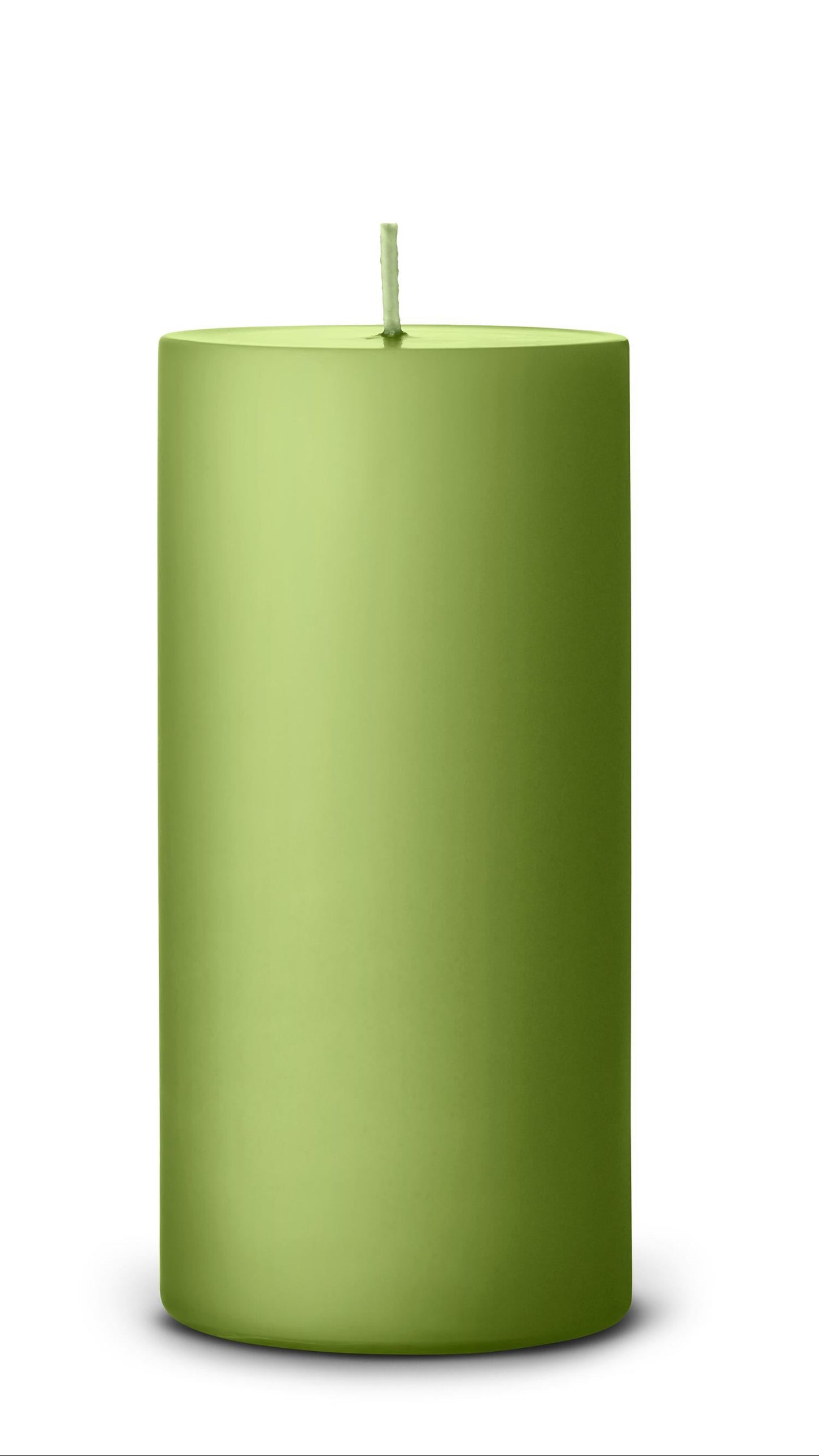 35 Apple Bite pillar candle 7x15 cm