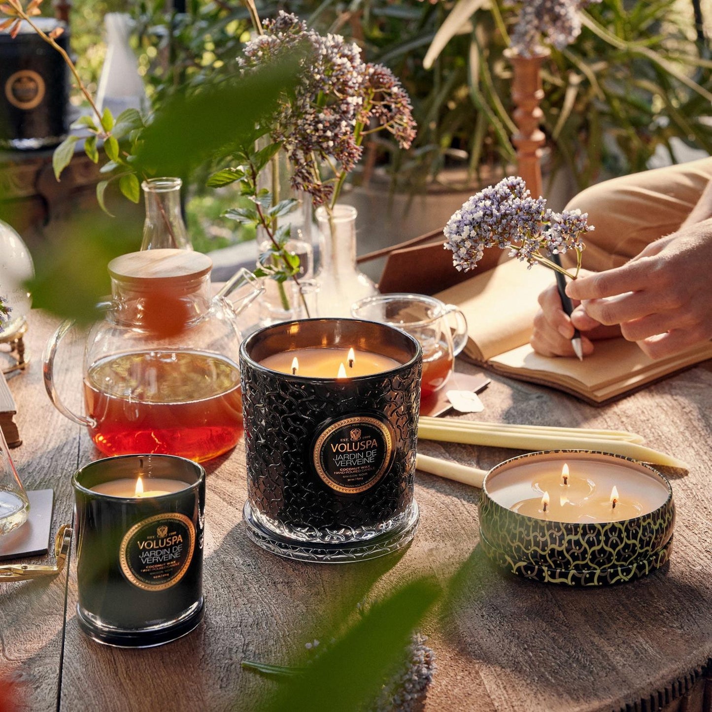 Jardin De Verveine Classic Boxed Candle 60 Timer