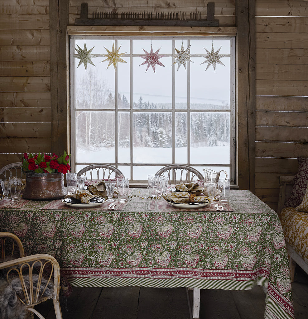 Duk Oriental Grønn 170x270 cm