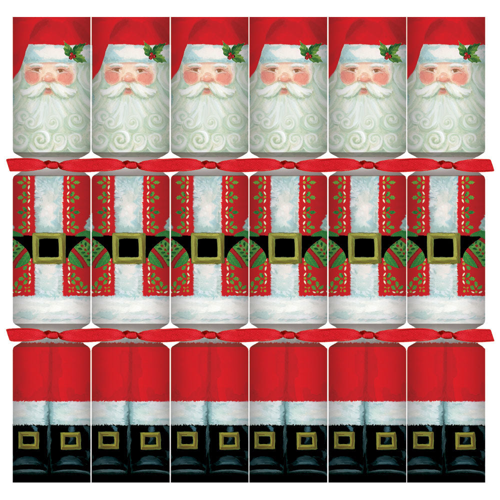Crackers Santa Claus 6 stk