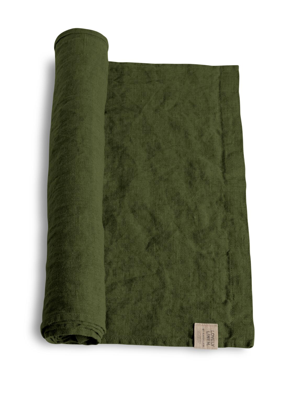 Løper Lovely Jeep Green 47x150 cm