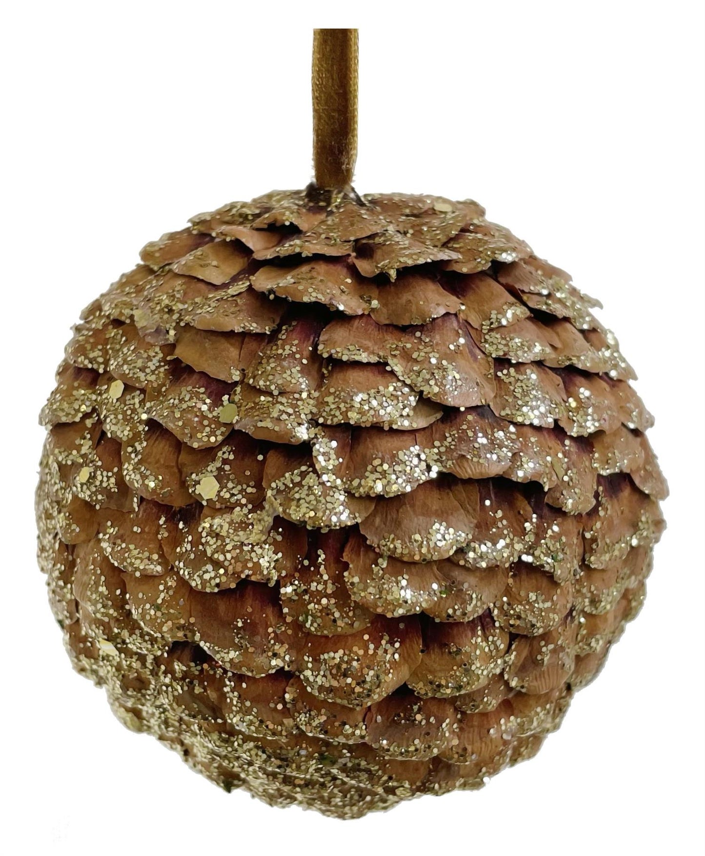 Christmas bauble Fir cone scale 10 cm