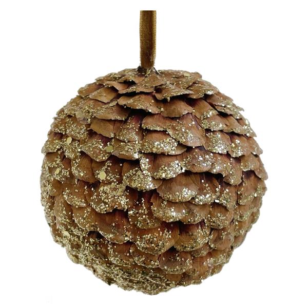 Christmas bauble Fir cone scale 10 cm
