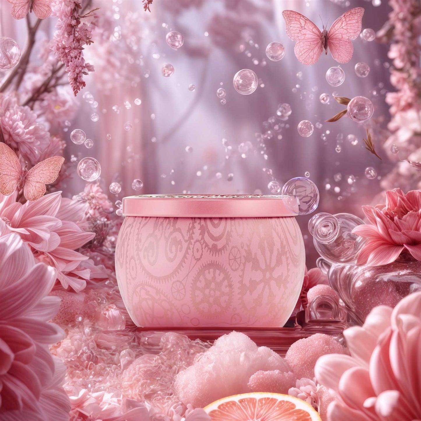 Perfectly Pink Yuzu Mini Tin Candle 113g