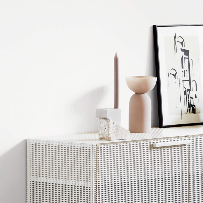 Kristina Dam Dual vase sand L