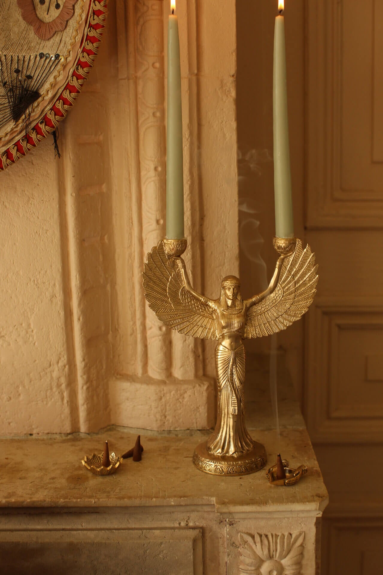 Candle Holder Phoenix 30 cm