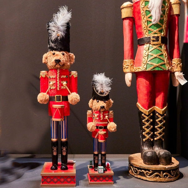 Teddybjørn m/trommer 38 cm