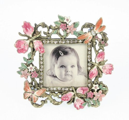 Bilderamme sommerfugl 10x10 cm