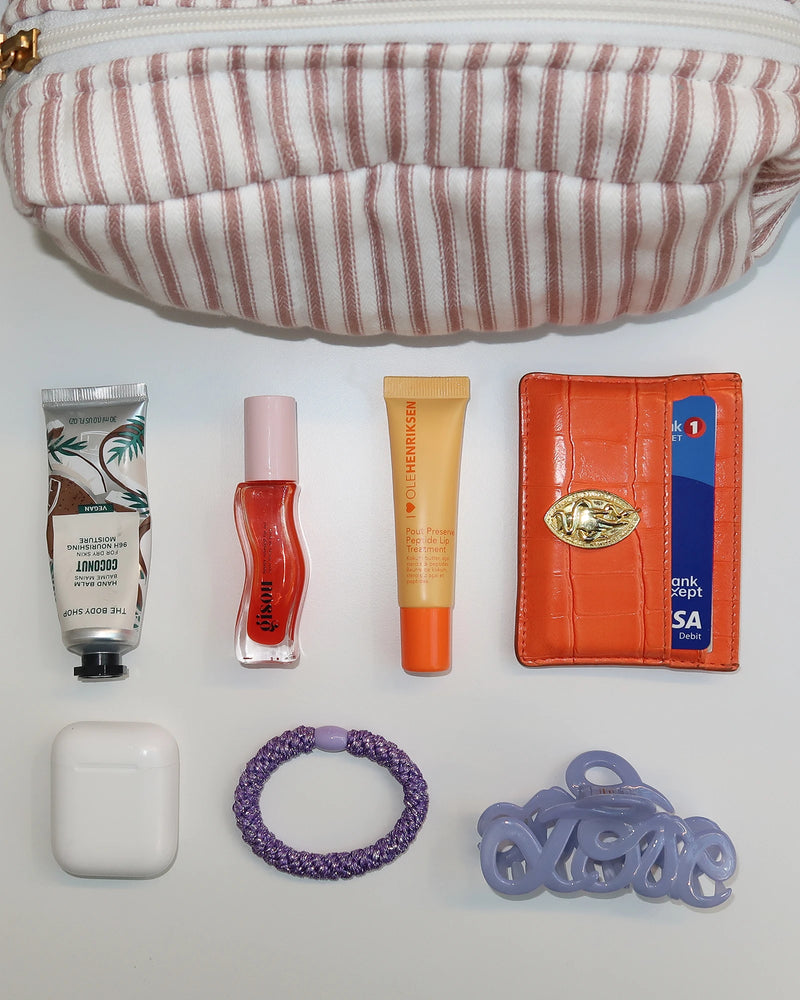 Kknekki hårstrikk Lillac glitter