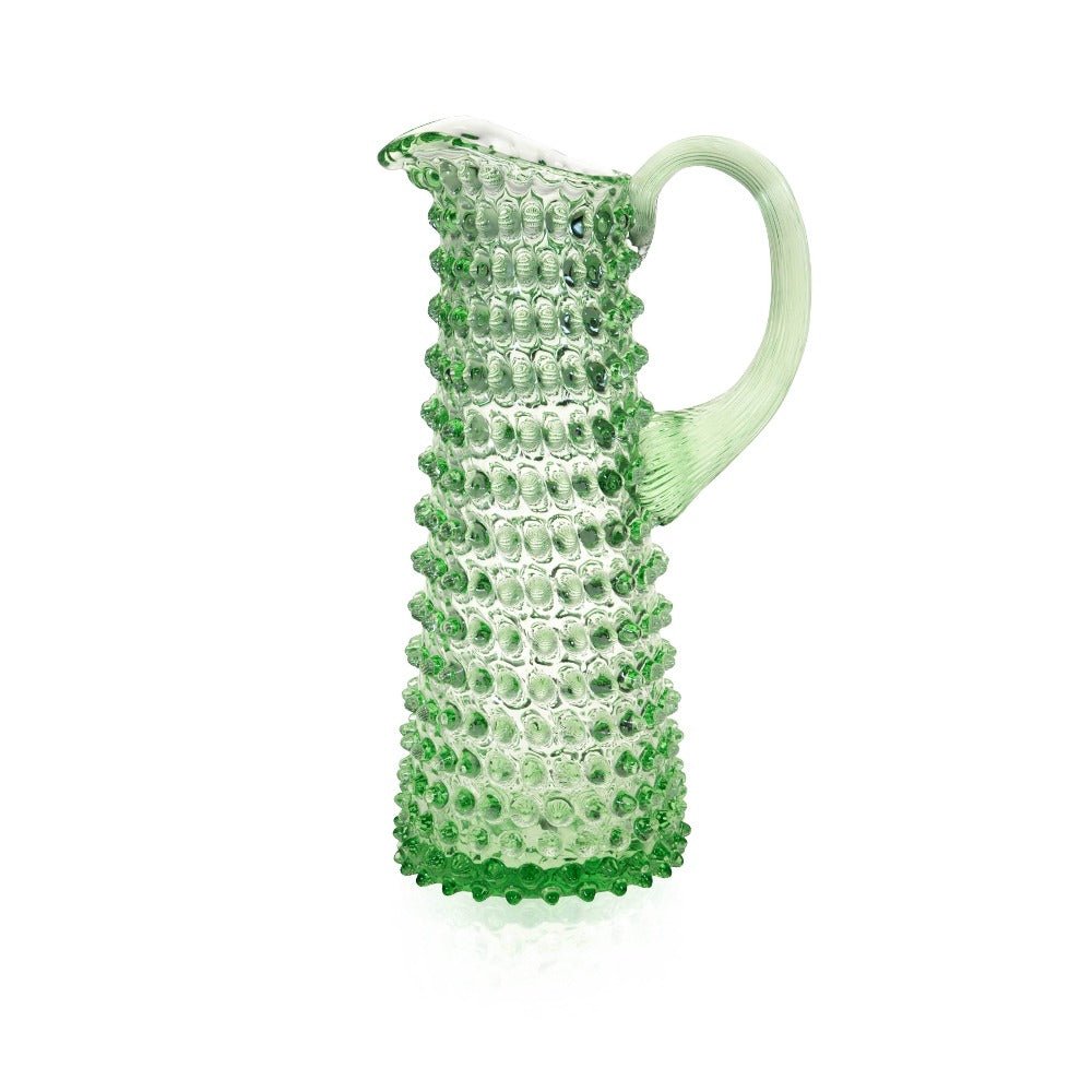 Hobnail karaffel 1L Light Green