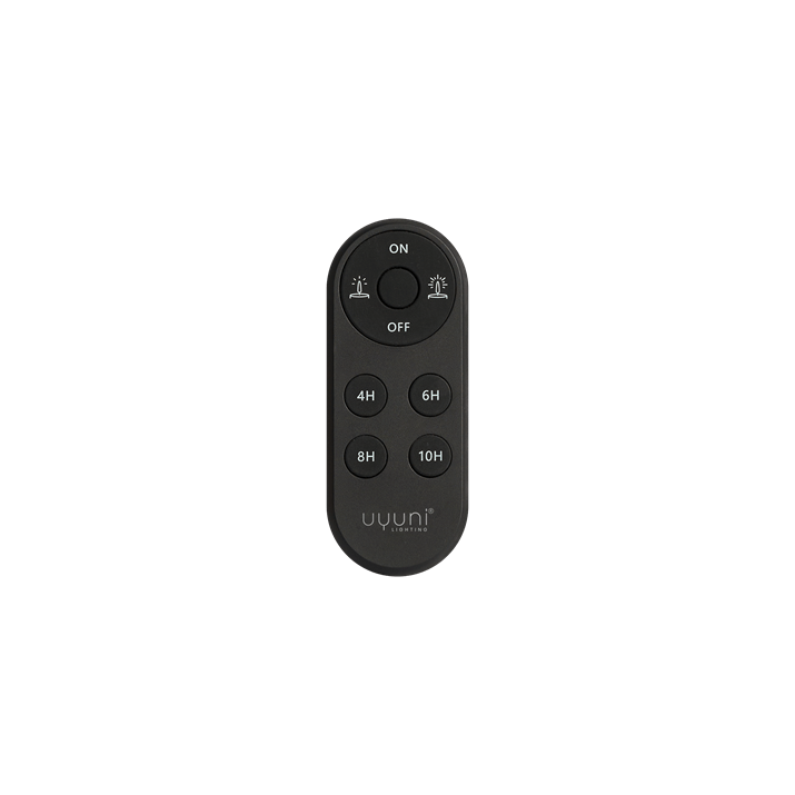 Fjernkontroll oval Black