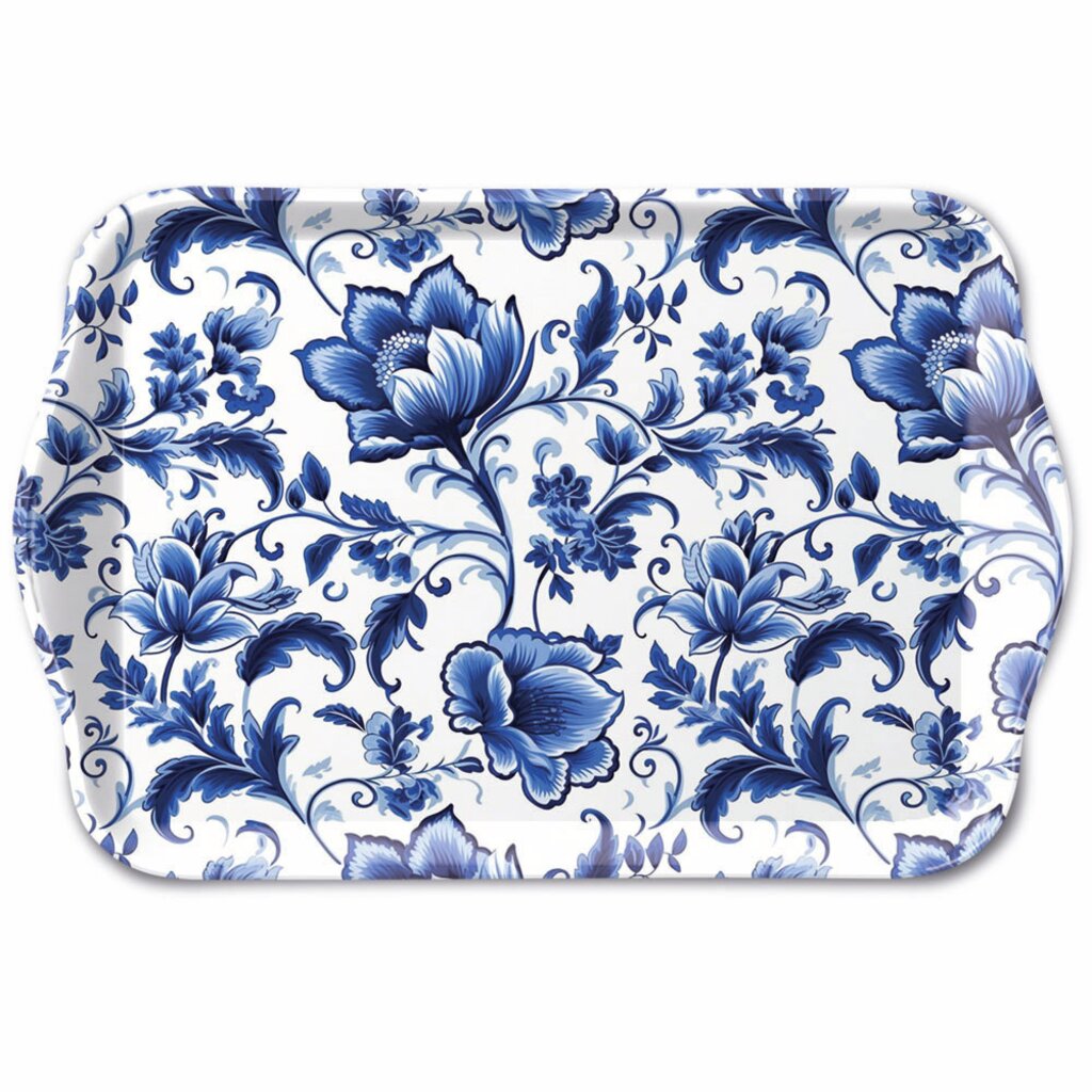 Brett Delft Blue Florals 13x21 cm
