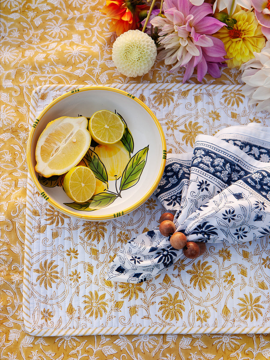 Napkin Margarita Navy Blue 50x50 cm