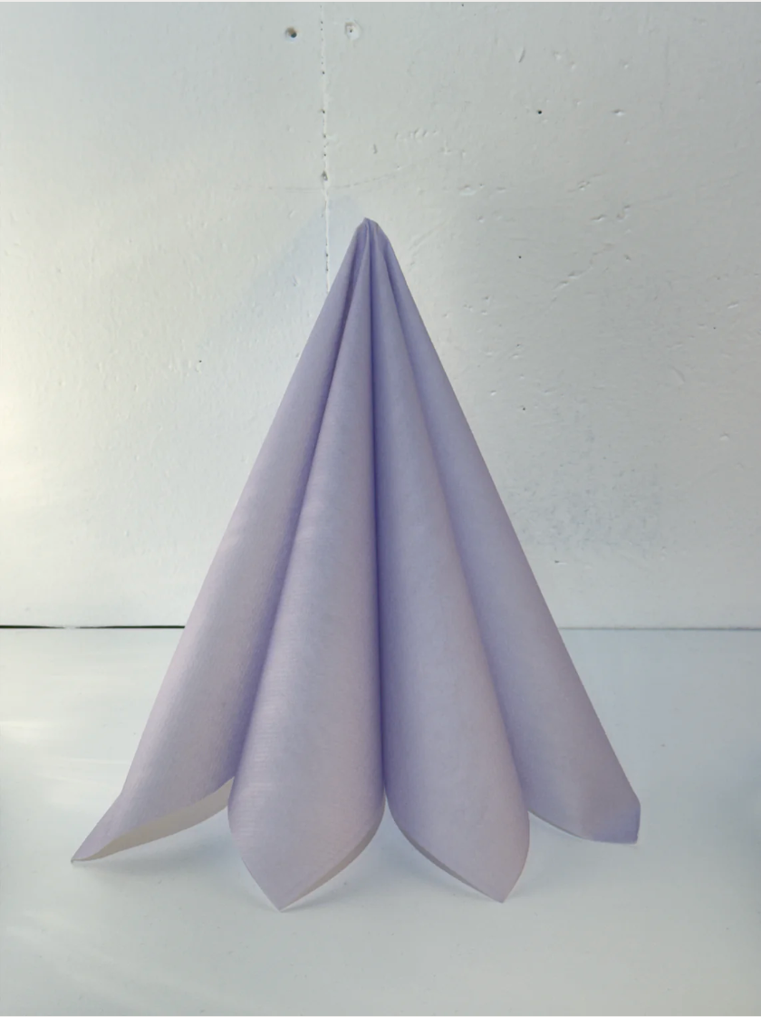 Middagserviett textile touch lys lilla