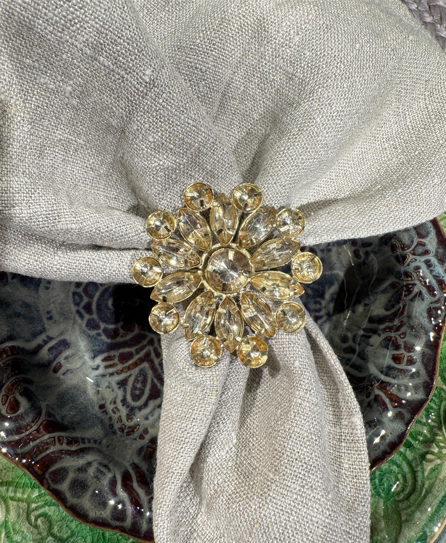 Napkin Ring Claudia Gold