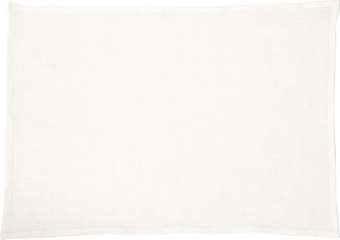 Placemat linen white 33x48 cm